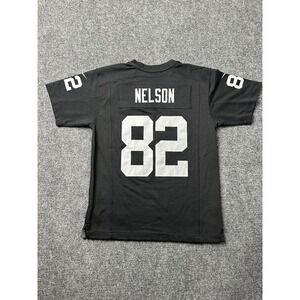 Young Jersey Nike Raiders Jordy Nelson #82 Black Youth M 10–12 Years, Size M